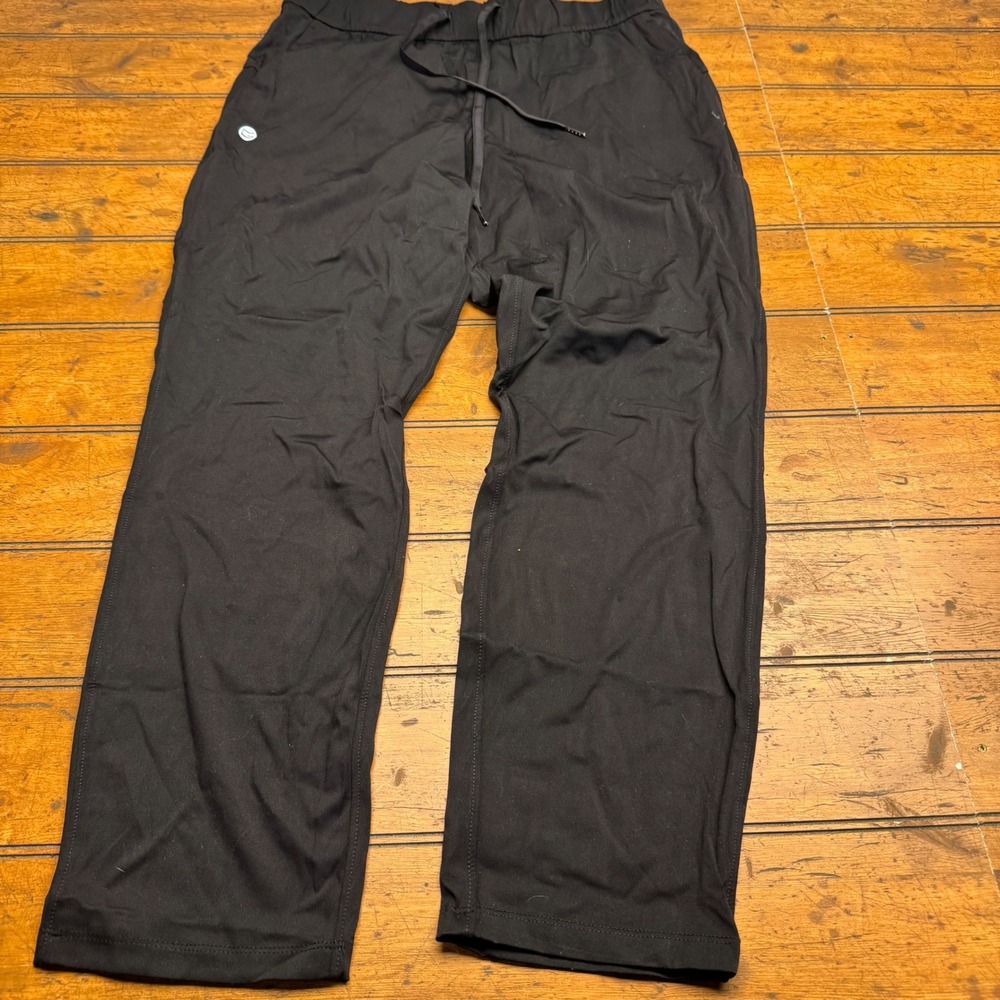 Gradual‎ Mens Athletic Training Pants Black Drawstring Waist Size L NWT